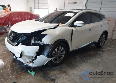 2017 Nissan Murano Sl from USA, damaged, VIN 5N1AZ2MGXHN134280